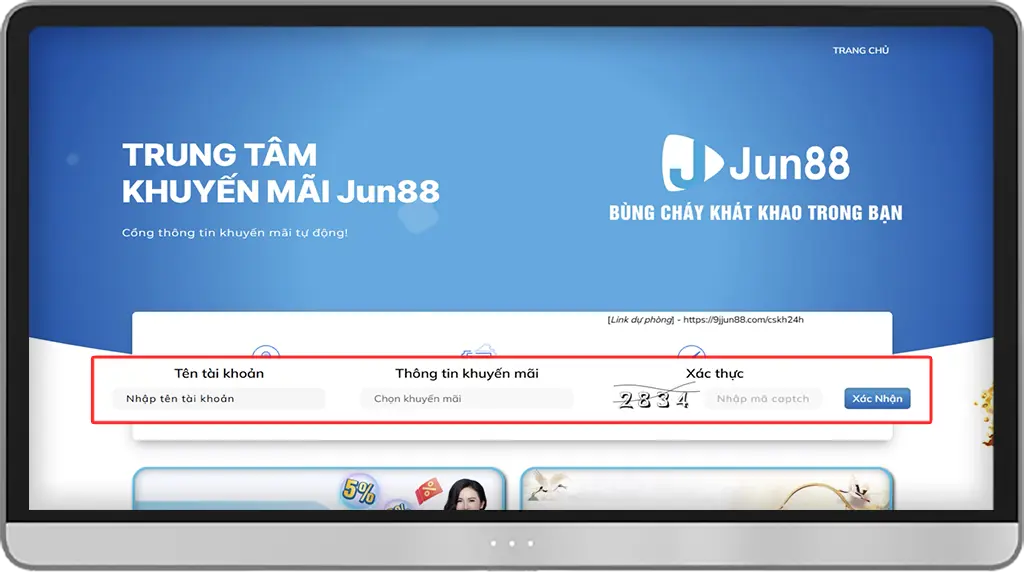 Bước 4: Điền Tên tài khoản - Xác thực » XÁC NHẬN